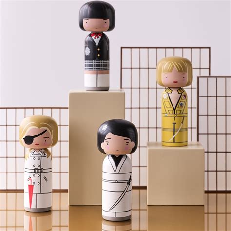 Amazon.com: Lucie Kaas Kokeshi Dolls.